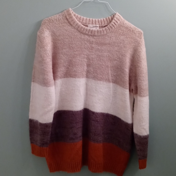 Universal Thread Sweaters - Universal Thread Color Block Oversized Sweater Med